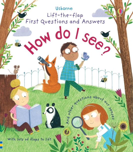 Book cover of: First Questions and Answers: How do I see?. By: Katie Daynes