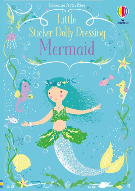 Book cover of: Little Sticker Dolly Dressing Mermaid. By: Fiona Watt