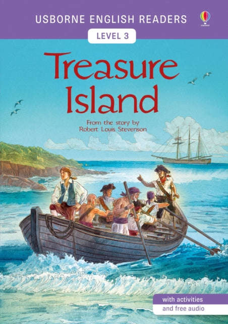 Book cover of: Treasure Island. By: Mairi Mackinnon