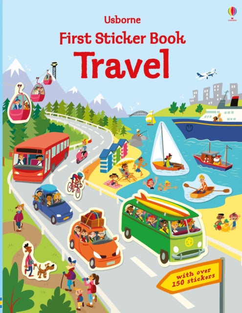 Book cover of: First Sticker Book Travel. By: Hanna WATSON