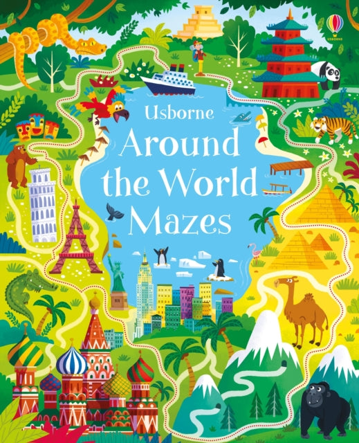 Around the World Mazes 9781474937511 S. A. M. SMITH