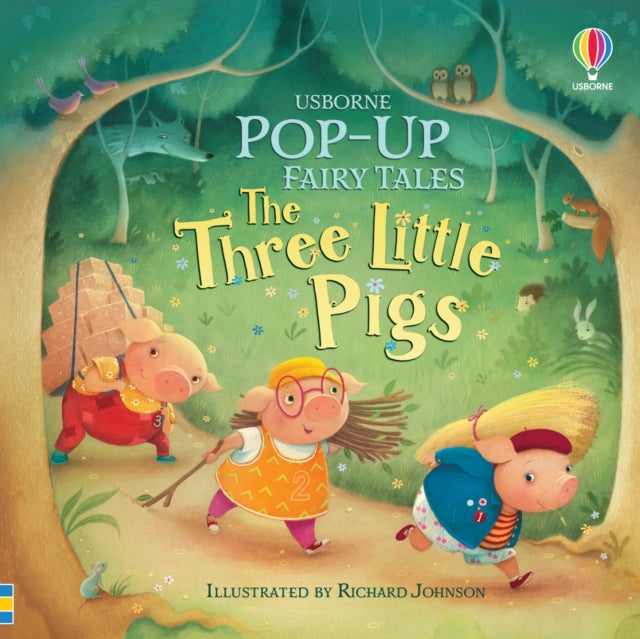 Book cover of: Pop-up Three Little Pigs. By: Susanna Davidson
