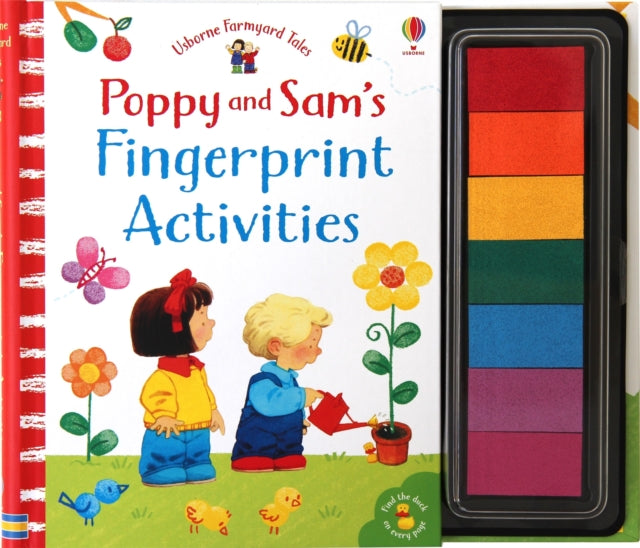 Book cover of: Poppy and Sam's Fingerprint Activities. By: TAPLIN, SAM