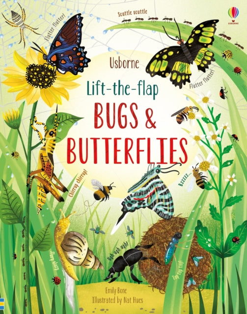 Lift-the-Flap Bugs and Butterflies 9781474952903 Emily Bone