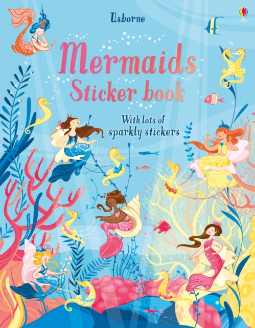 Book cover of: Mermaids Sticker Book. By: Fiona Watt
