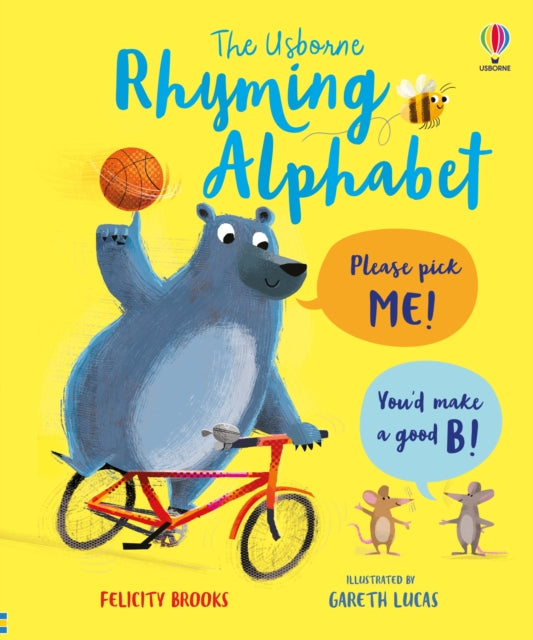 Book cover of: Rhyming Alphabet. By: BROOKS, FELICITY