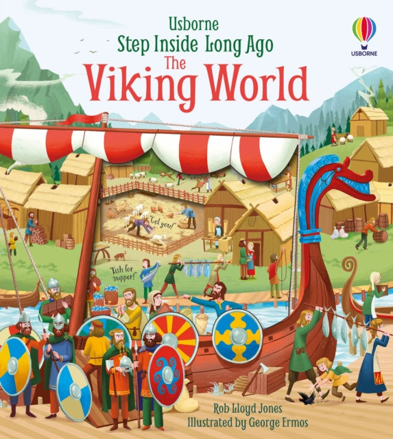 Book cover of: Step Inside Long Ago The Viking World. By: Jones Rob Lloyd