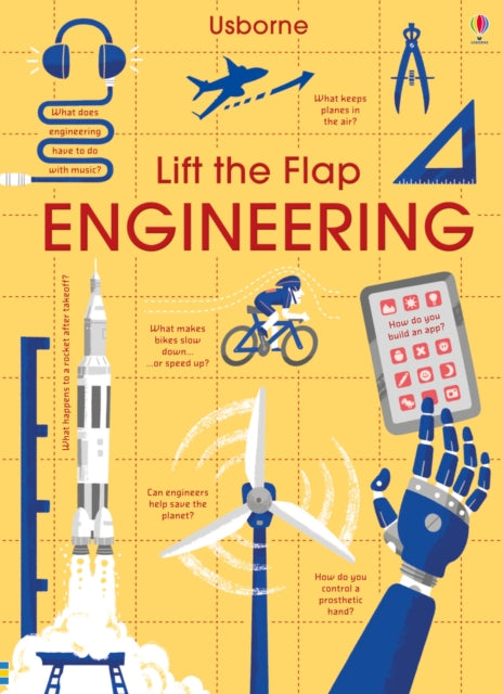 Book cover of: Lift-the-Flap Engineering. By: HALL, ROSE