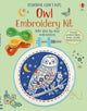 Book cover of: Embroidery Kit: Owl