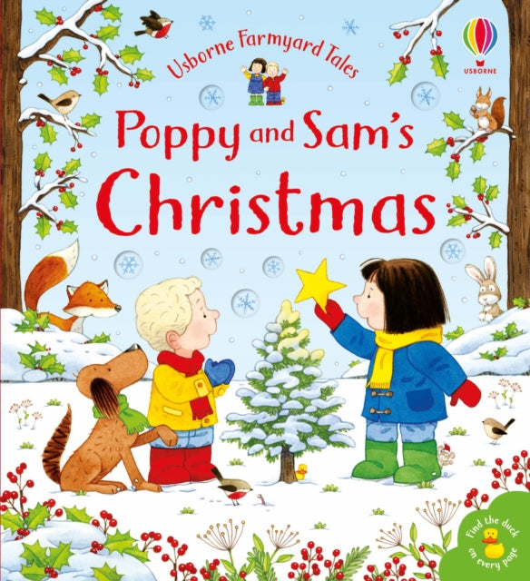 Book cover of: Poppy and Sam's Christmas. By: S. A. M. TAPLIN