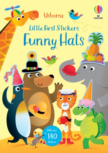 Book cover of: Little First Stickers Funny Hats