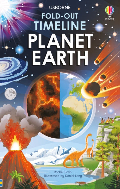 Book cover of: Fold-Out Timeline of Planet Earth. By: Rachel Firth