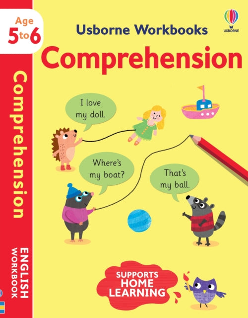 Book cover of: Usborne Workbooks Comprehension 5-6