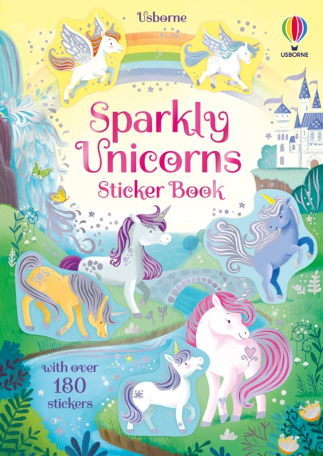 Book cover of: Sparkly Unicorns Sticker Book