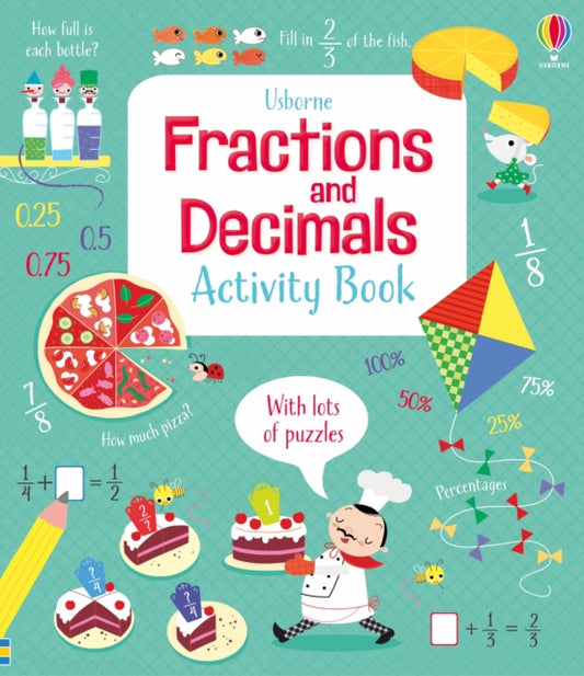 Book cover of: Fractions and Decimals Activity Book