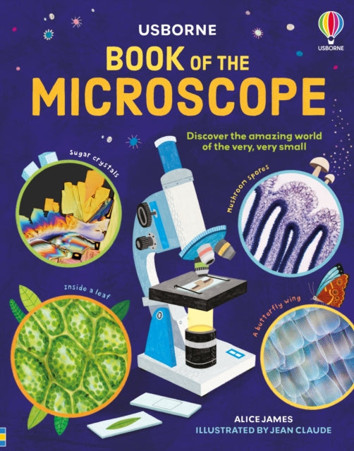 Book cover of: Book of the Microscope. By: James, Alice