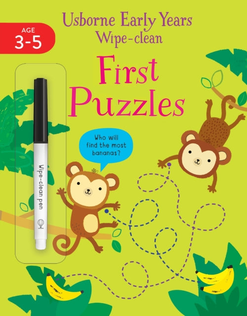 Book cover of: Early Years Wipe-Clean First Puzzles