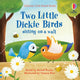 Book cover of: Two Little Dickie Birds sitting on a wall. By: Russell Punter