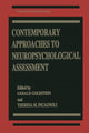 Book cover of: Contemporary Approaches to Neuropsychological Assessment. By: Gerald Goldstein