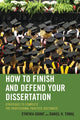 Book cover of: How to Finish and Defend Your Dissertation