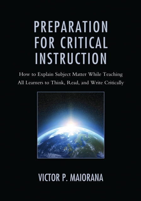 Preparation for Critical Instruction