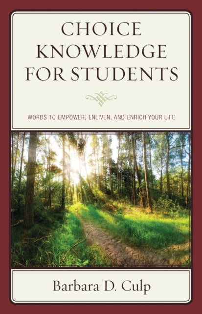 Book cover of: Choice Knowledge for Students. By: Barbara D. Culp