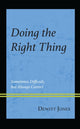 Book cover of: Doing the Right Thing. By: Dewitt Jones