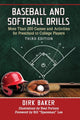 Book cover of: Baseball and Softball Drills. By: Dirk Baker