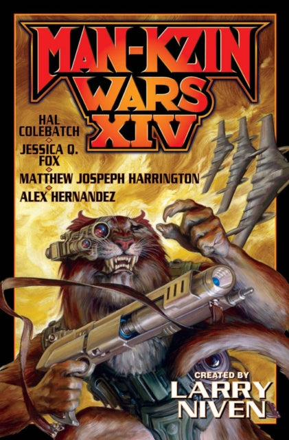 Book cover of: Man-Kzin XIV. By: Larry Niven