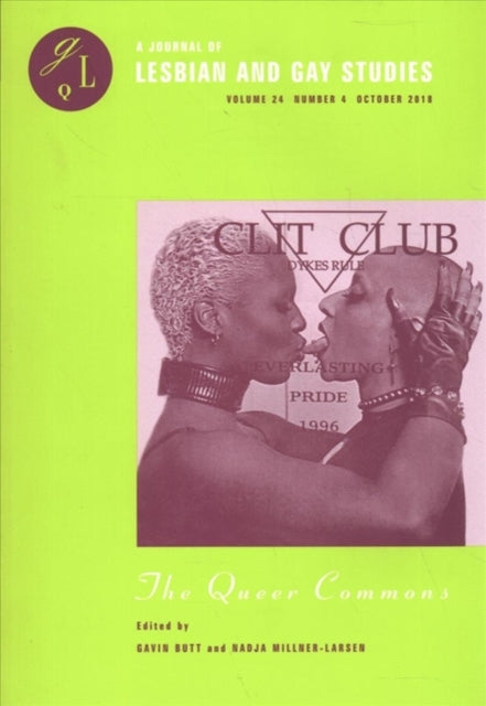 Book cover of: Queer Commons. By: Gavin Butt