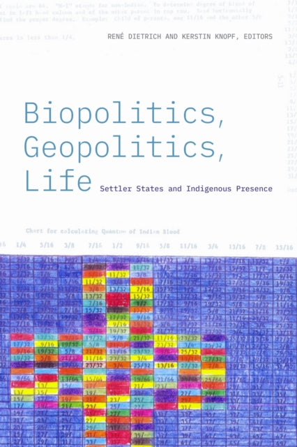 Book cover of: Biopolitics, Geopolitics, Life. By: René Dietrich
