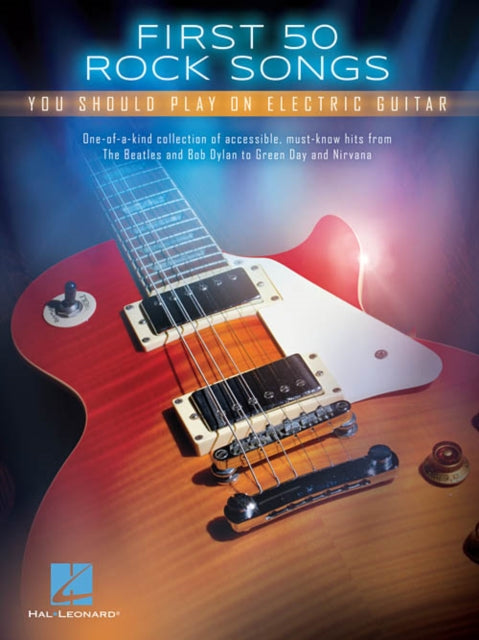 Book cover of: First 50 Rock Songs