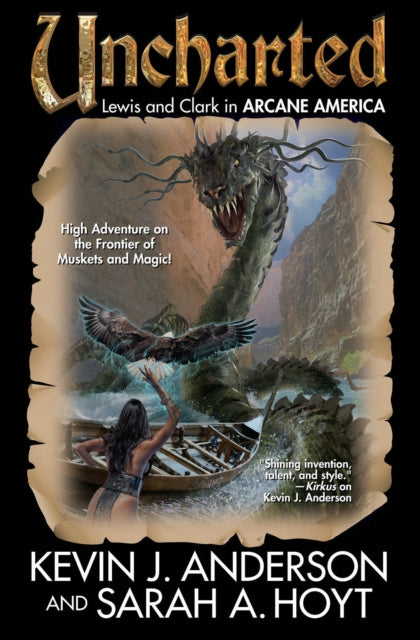 Book cover of: Uncharted. By: Kevin J. Anderson