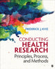 Book cover of: Conducting Health Research. By: Frederick J. Kviz