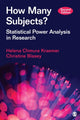 Book cover of: How Many Subjects?. By: Christine M. Blasey