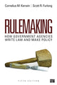 Book cover of: Rulemaking. By: Cornelius Martin Kerwin