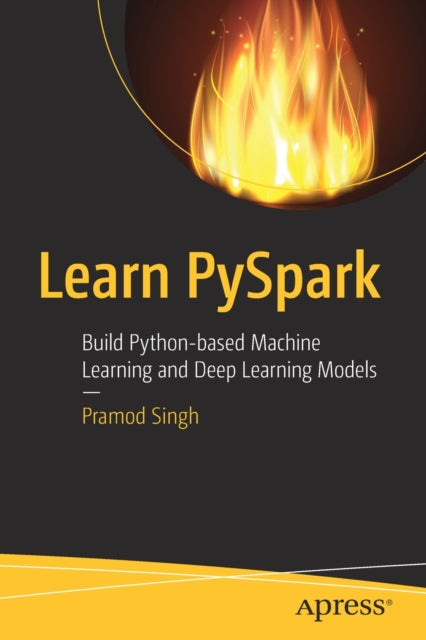 Book cover of: Learn PySpark. By: Pramod Singh