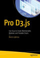 Book cover of: Pro D3.js. By: Marcos Iglesias