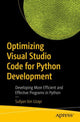 Book cover of: Optimizing Visual Studio Code for Python Development. By: Sufyan bin Uzayr