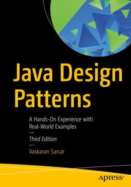 Book cover of: Java Design Patterns. By: Vaskaran Sarcar