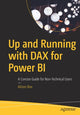 Book cover of: Up and Running with DAX for Power BI. By: Alison Box