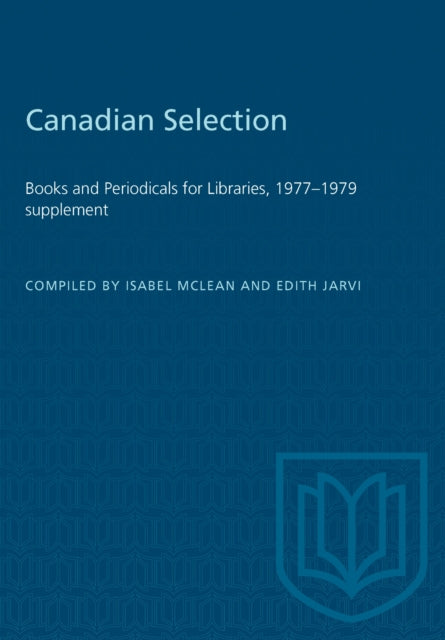 Book cover of: Canadian Selection. By: Jarvi MCLEAN
