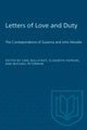 Book cover of: Letters of Love and Duty. By: Hopkins
