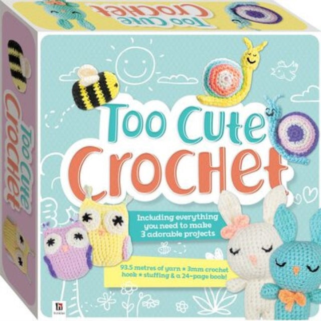 Book cover of: Too Cute Crochet
