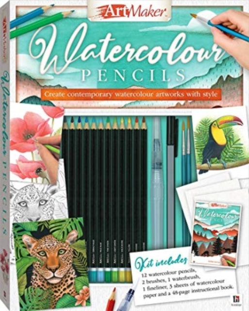 Book cover of: Art Maker Watercolour Pencils