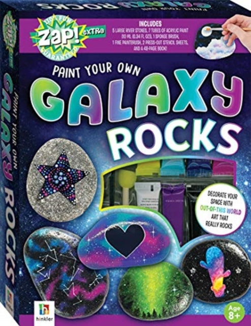 Book cover of: Zap! Extra Paint Your Own Galaxy Rocks