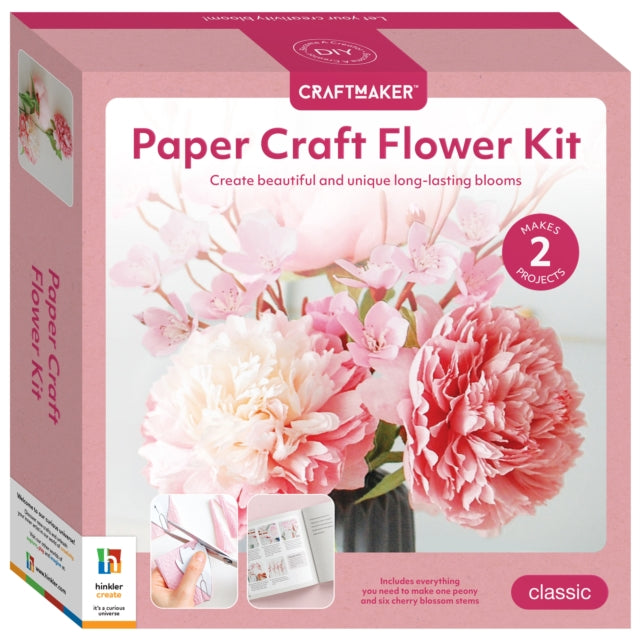 Book cover of: Craft Maker Paper Flowers Kit