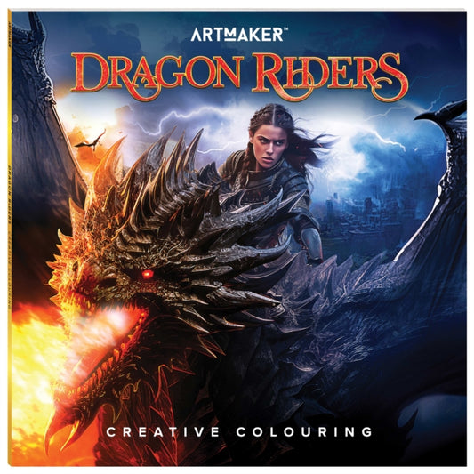 Book cover of: Art Maker Creative Colouring Dragon Riders