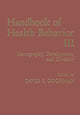 Book cover of: Handbook of Health Behavior Research III. By: David S. Gochman