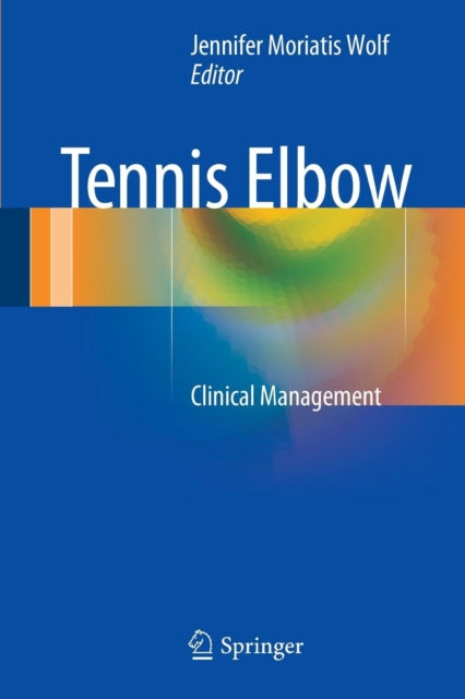 Book cover of: Tennis Elbow. By: Jennifer Moriatis Wolf